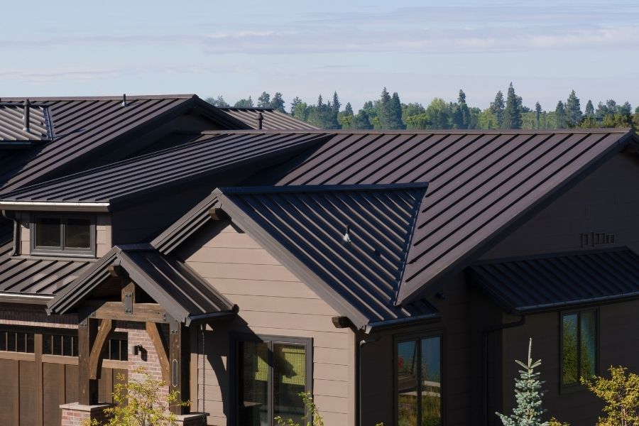 Residential metal roof
